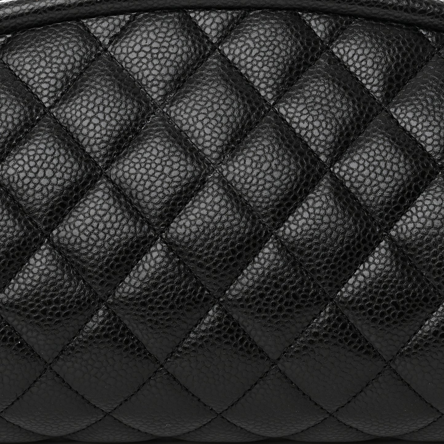 Caviar Quilted Timeless Clutch Black