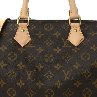 Louis Vuitton Monogram Speedy Bandouliere 30 8 of 11