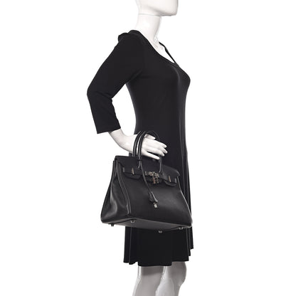 Hermes Epsom Birkin 30 Black 2 of 33