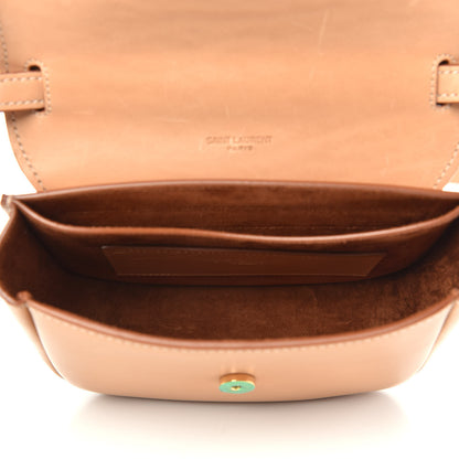 Saint Laurent Smooth Vintage Calfskin Small Kaia Satchel Brown Gold 5 of 12