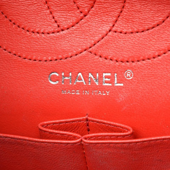 Chanel Aged Glazed Calfskin Quilted 2.55 Reissue 226 Flap Red 7 of 14