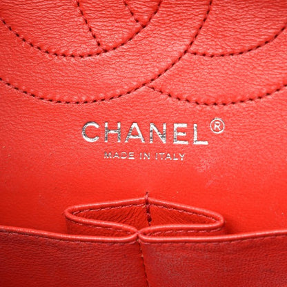 Chanel Aged Glazed Calfskin Quilted 2.55 Reissue 226 Flap Red 7 of 14