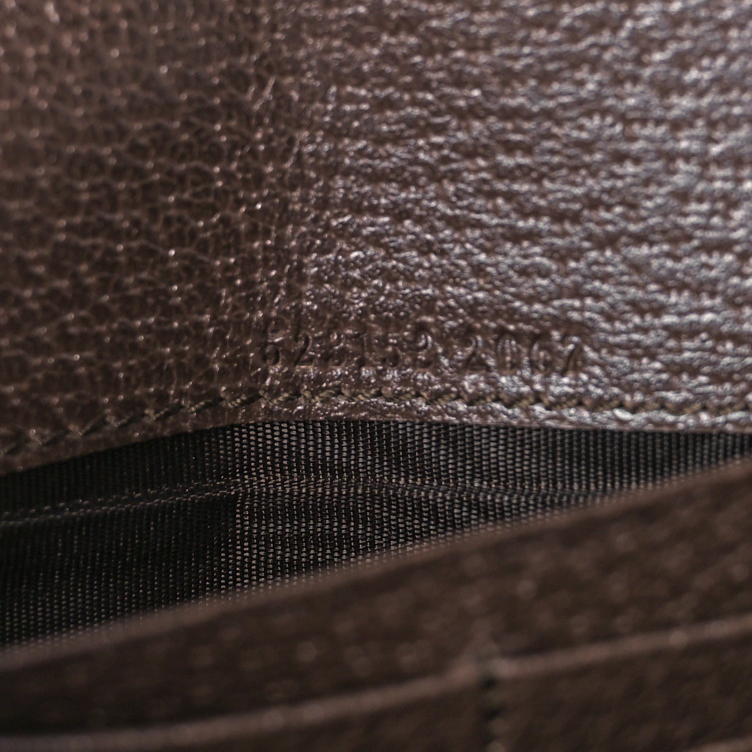 Gucci GG Supreme Monogram Web Ophidia Continental Wallet Brown 7 of 10