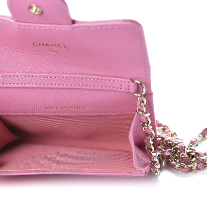 Chanel Caviar Quilted Belt Bag Pink 5 of 11