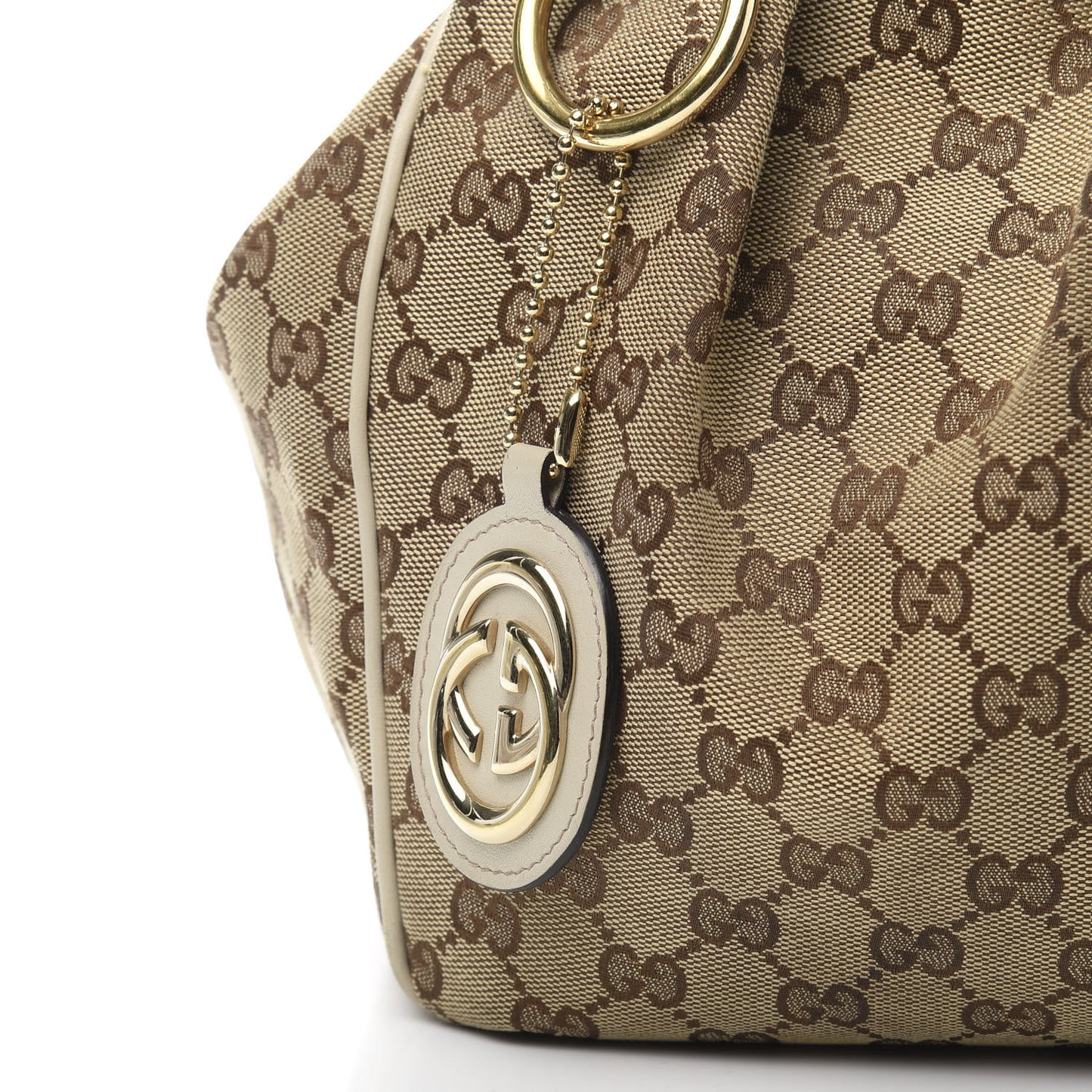 Monogram Medium Sukey Tote Off White