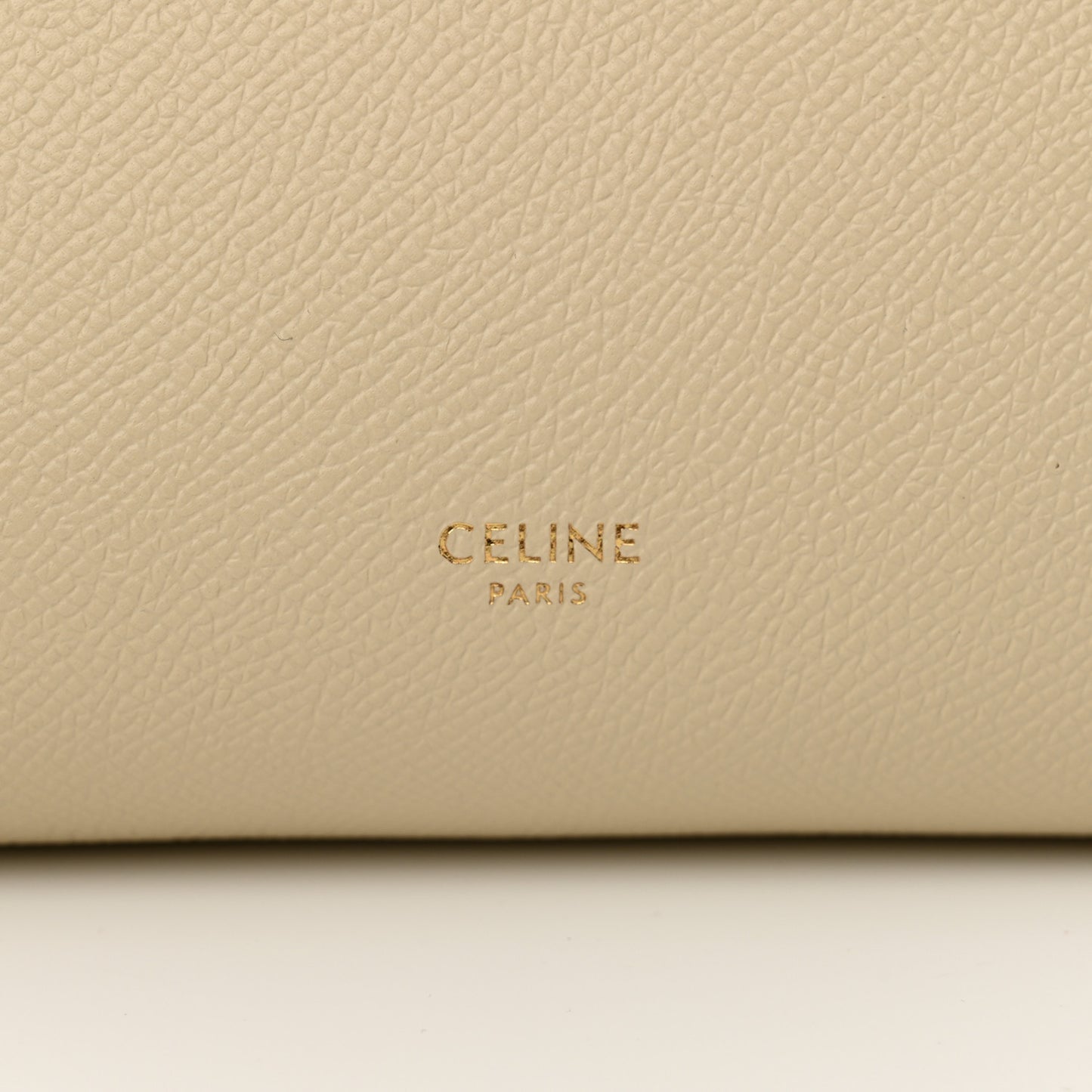 Grained Calfskin Nano Belt Bag Chalk