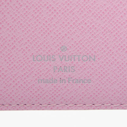 Louis Vuitton Monogram Multicolor Joey Wallet White Litchi 6 of 7