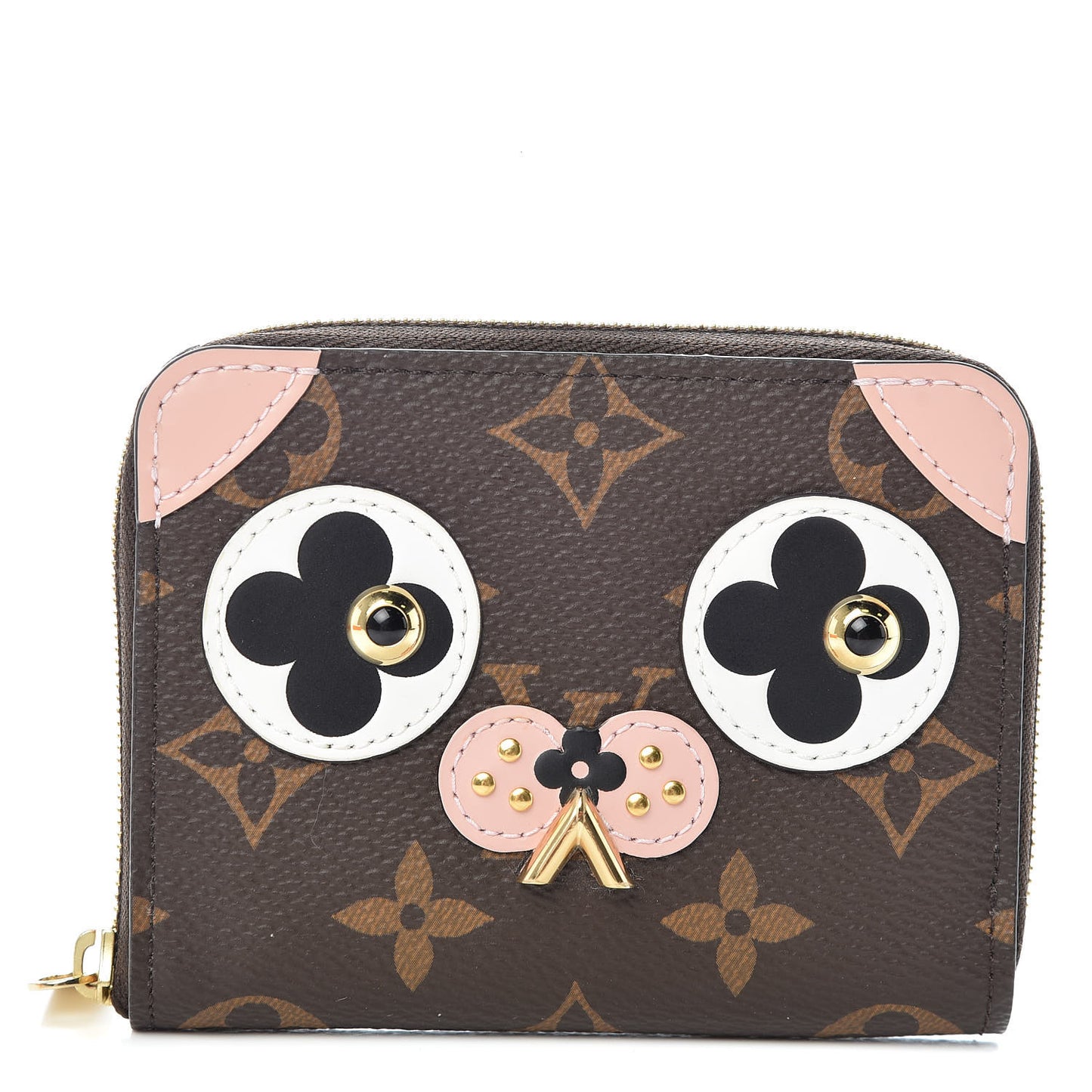 Monogram Valentine Dog Zippy Coin Purse