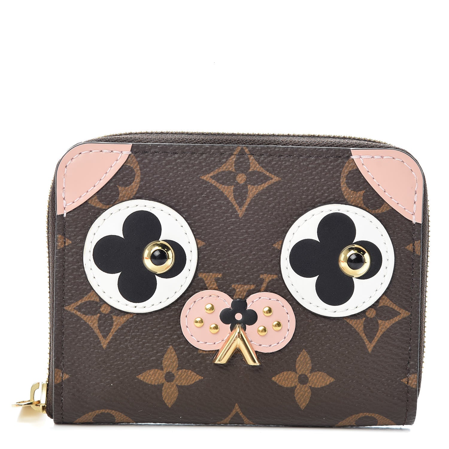 Louis Vuitton Monogram Valentine Dog Zippy Coin Purse 1 of 7
