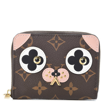 Louis Vuitton Monogram Valentine Dog Zippy Coin Purse 1 of 7