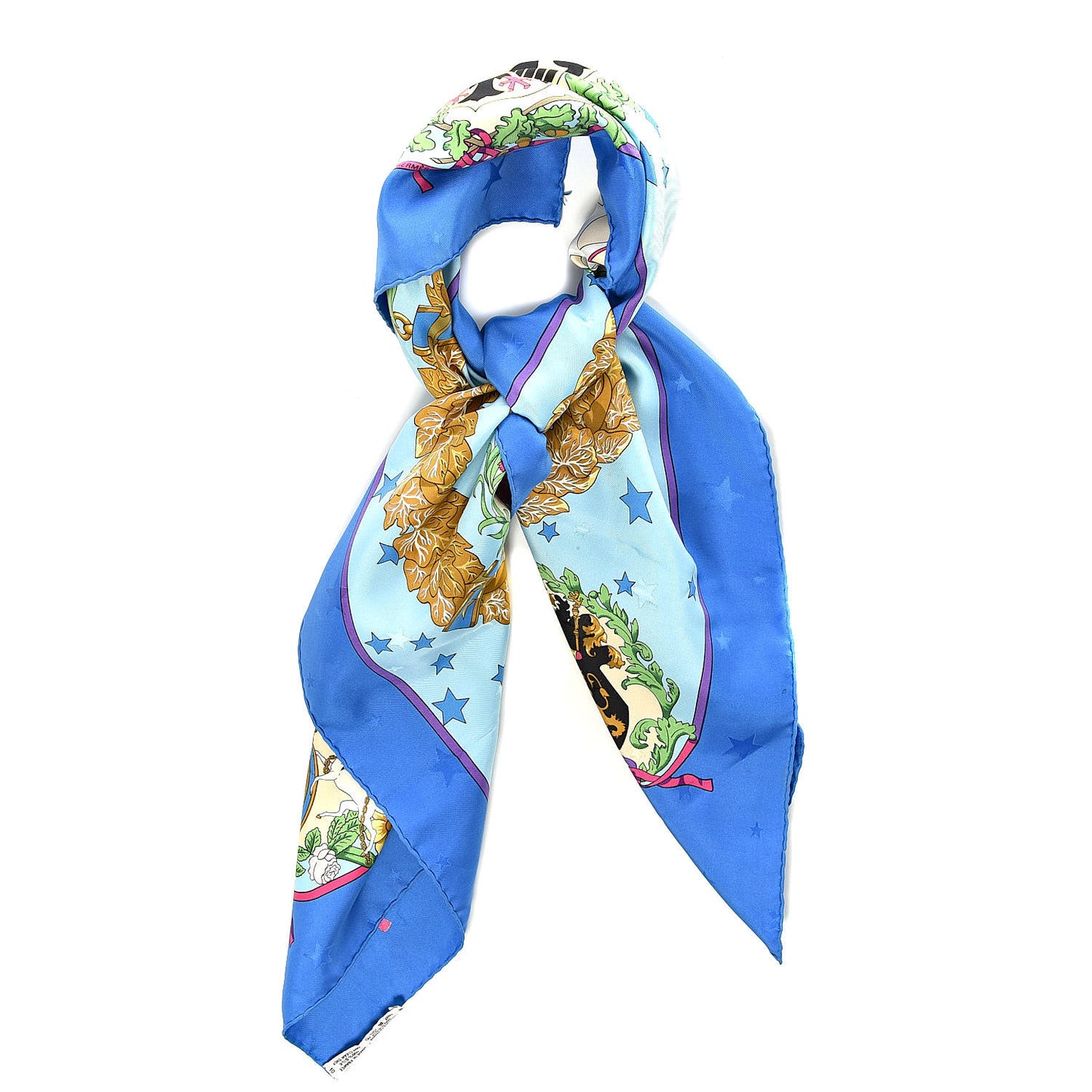 Silk Emblemes de L'Europe Scarf 90