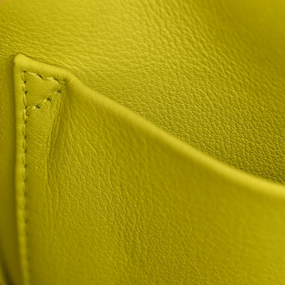 Christian Dior Smooth Calfskin Mini Diorissimo Tote Lavender Jaune Fluo 12 of 17