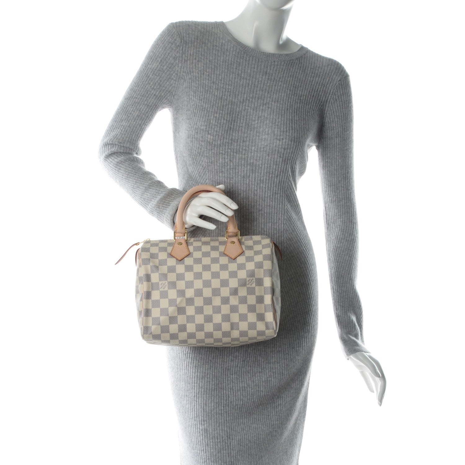Louis Vuitton Damier Azur Speedy 25 2 of 6