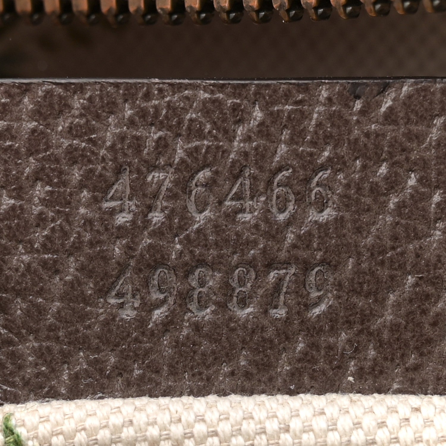 Gucci GG Supreme Monogram Web Neo Vintage Shoulder Bag Beige New Acero Crop 7 of 11