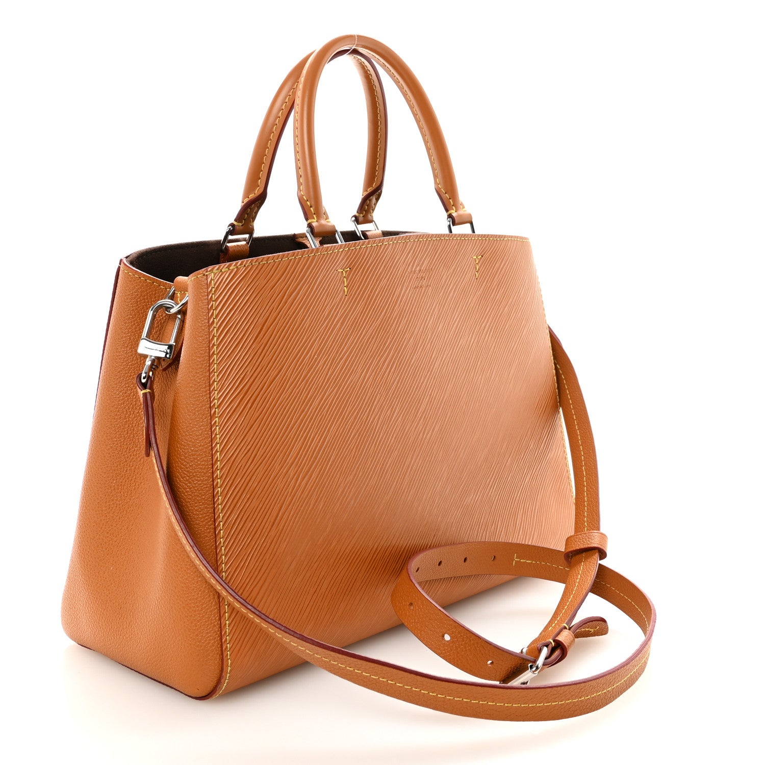 Louis Vuitton Epi Marelle Tote MM Gold Honey 4 of 10