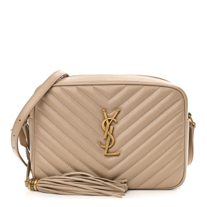Saint Laurent Calfskin Matelasse Monogram Lou Camera Bag 1 of 10