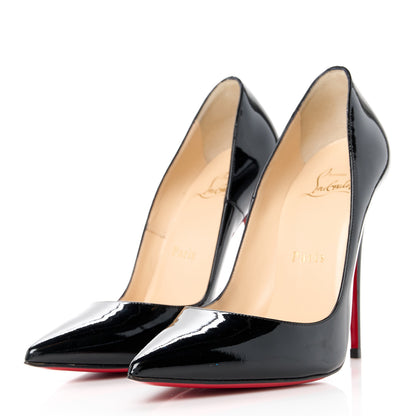Christian Louboutin Patent So Kate 120 Pumps 36.5 Black 3 of 8