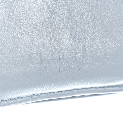 Christian Dior Patent Cannage Lady Dior Lotus Wallet Light Blue 6 of 8