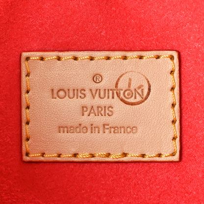 Louis Vuitton Damier Vernis Loop PM Blush Red 6 of 9