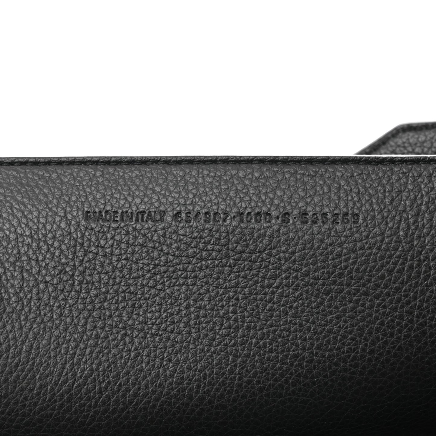 Grained Calfskin Black Hardware Neo Classic City Black