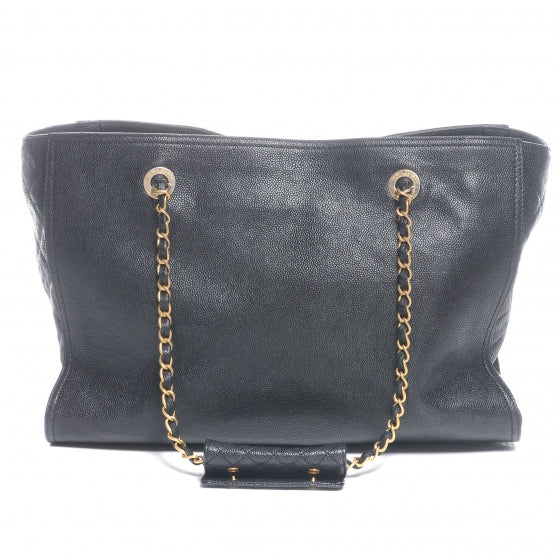 Caviar Large Edy Reissue Tote Black