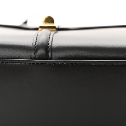 Celine Satinated Calfskin Mini 16 Top Handle Bag Black 11 of 12