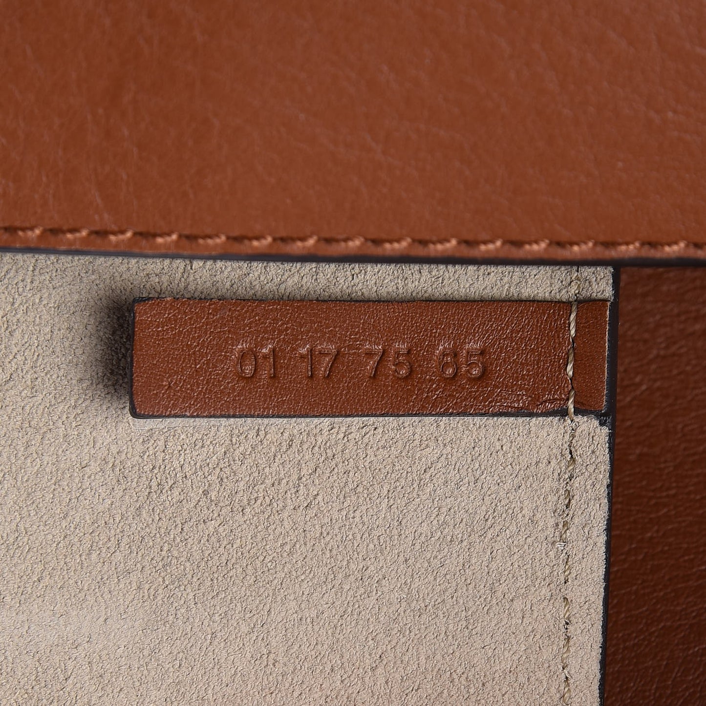 Suede Calfskin Mini Faye Shoulder Bag Tobacco