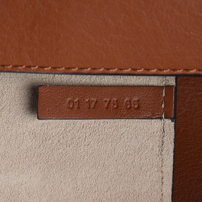 Chloe Suede Calfskin Mini Faye Shoulder Bag Tobacco 7 of 7