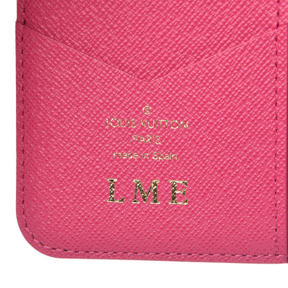 Louis Vuitton Monogram iPhone X Folio Case Rose Pop 6 of 6