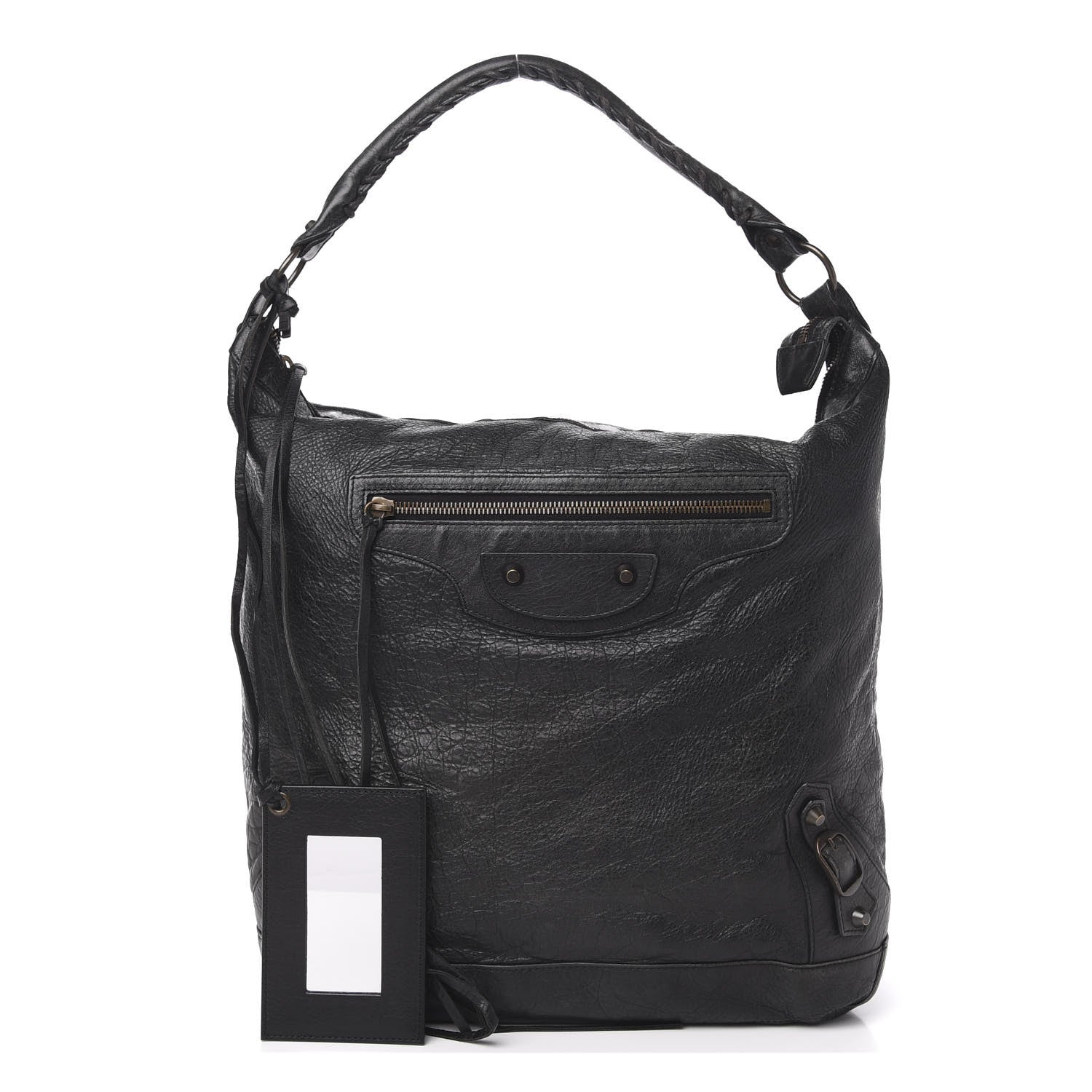 Balenciaga Agneau Classic Hardware Day Hobo Black 1 of 10