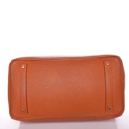Hermes Togo Birkin 35 Orange 5 of 21