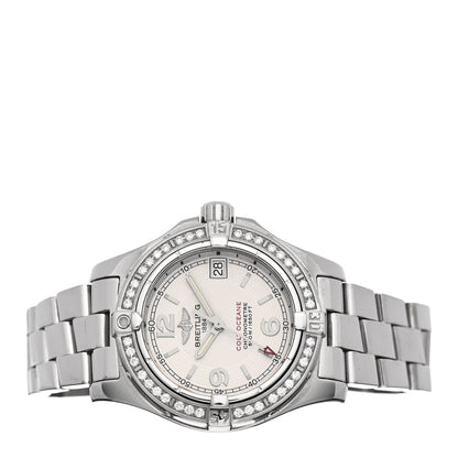 Breitling Stainless Steel Diamond 33mm Colt Oceane Quartz Watch A77380 2 of 4