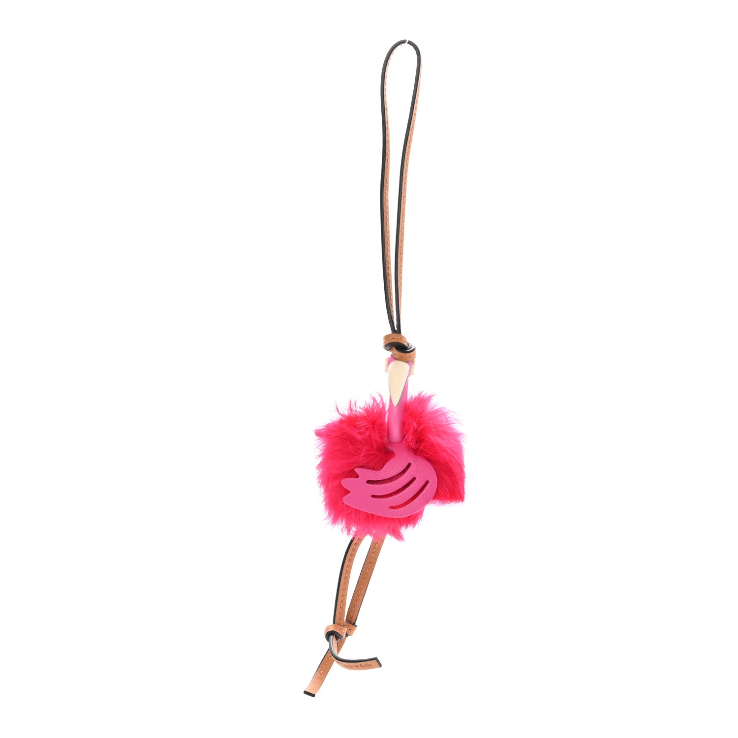 Loewe Calfskin Flamingo Bag Charm 1 of 4