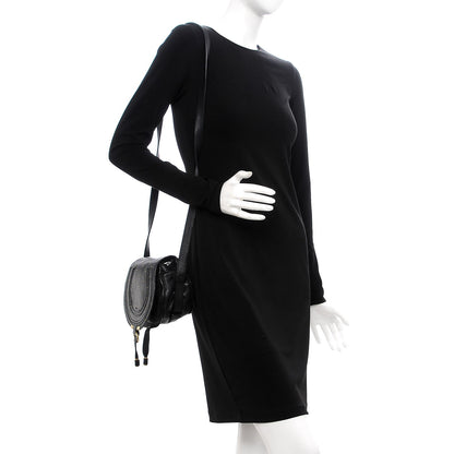 Chloe Calfskin Studded Mini Marcie Crossbody Bag Black 2 of 7