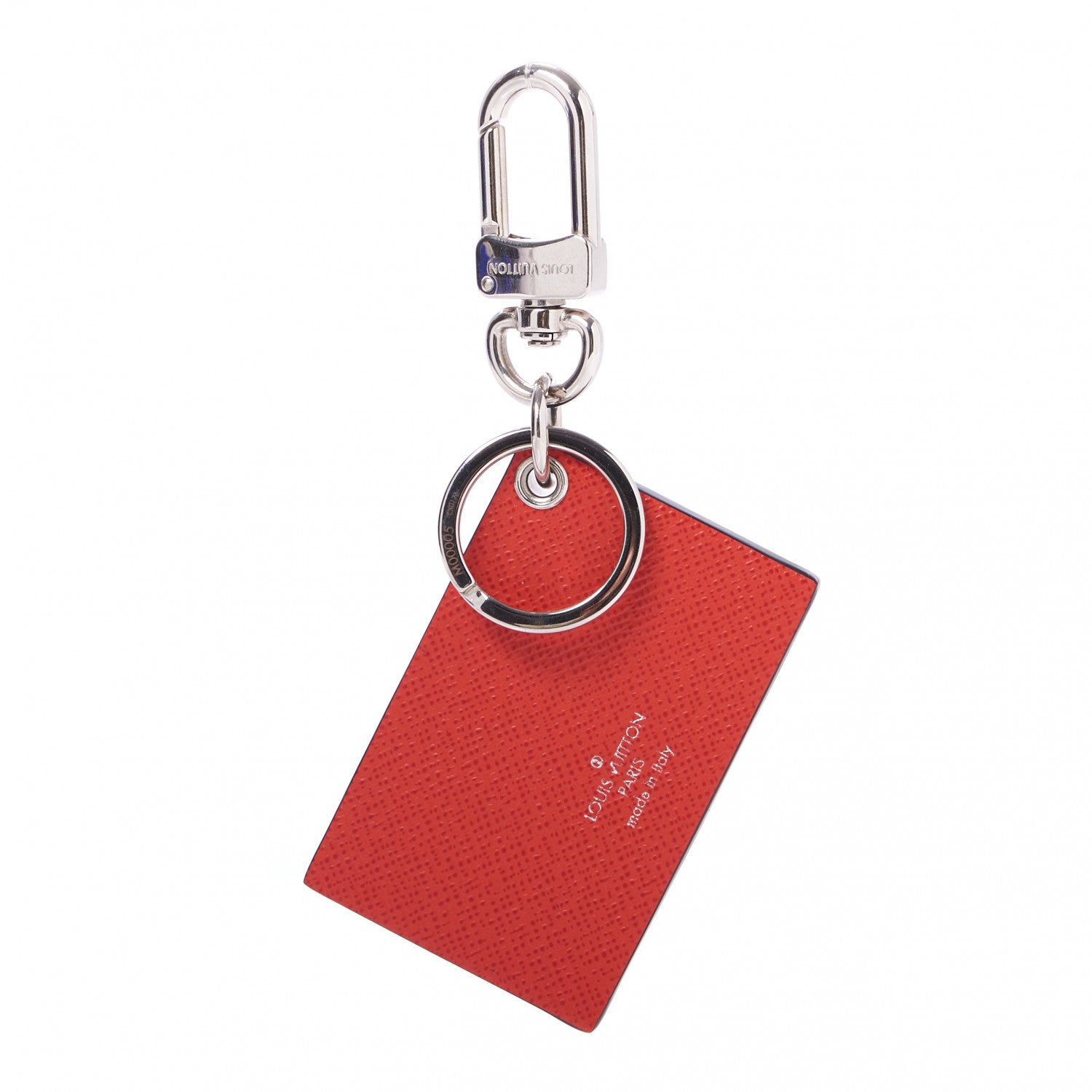 Louis Vuitton Epi Petite Malle Bag Charm Key Holder Red 2 of 4