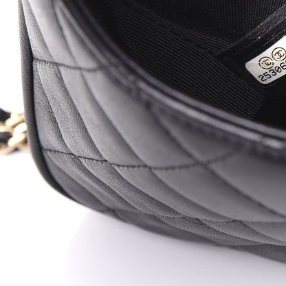 Chanel Lambskin Quilted Mini Citizen Chic Flap Black 6 of 10