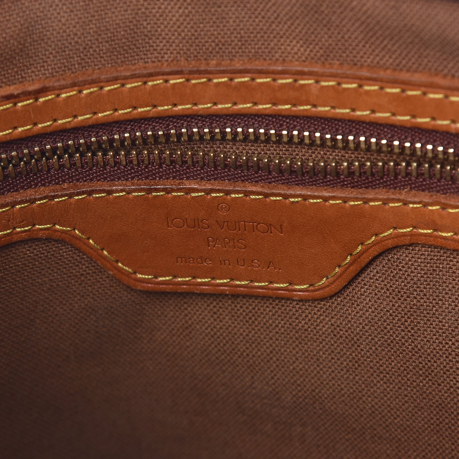 Louis Vuitton Monogram Cabas Piano 6 of 10