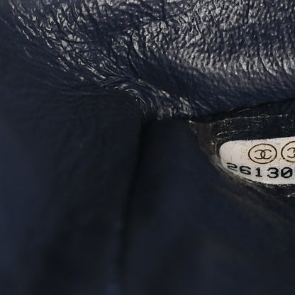 Chanel Tweed Braid Medium Flap Navy Green Red Grey 7 of 10