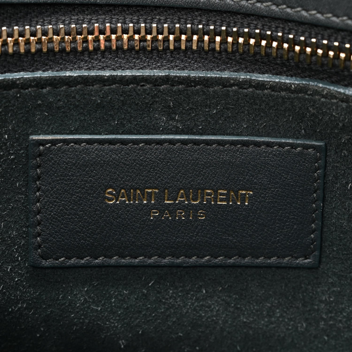 Saint Laurent Calfskin Small Classic Sac De Jour Petrol 5 of 9