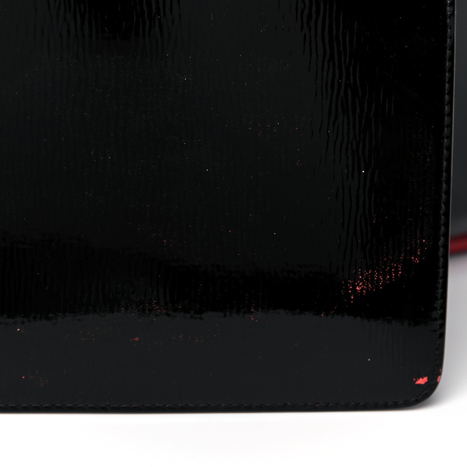 Christian Louboutin Patent Calfskin Spikes East West Cabata Tote Black 18 of 18