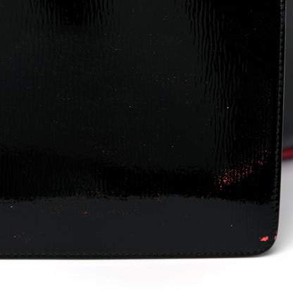 Christian Louboutin Patent Calfskin Spikes East West Cabata Tote Black 18 of 18