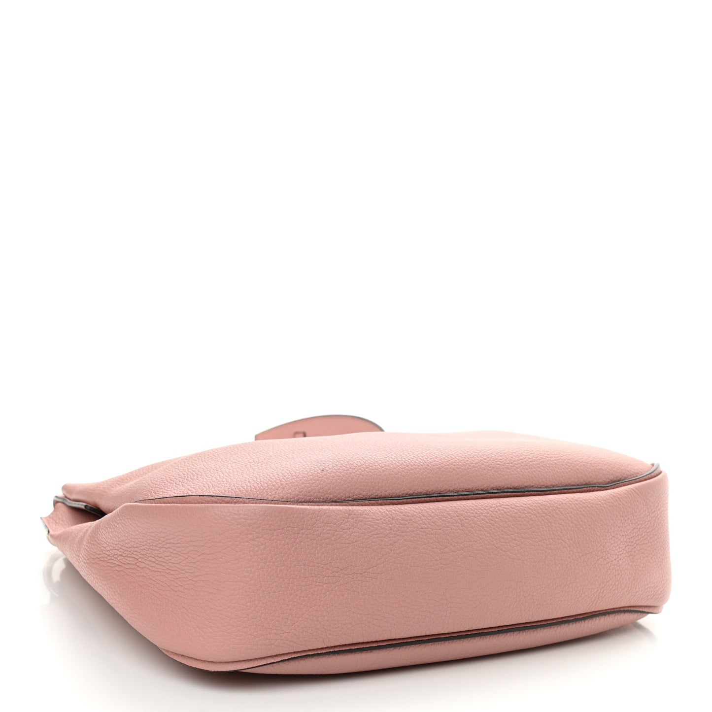 Calfskin Reverse Hobo Antique Rose