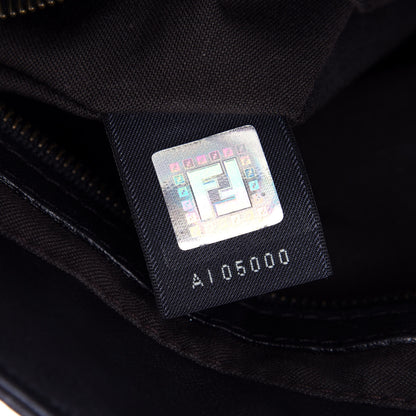Fendi Nappa Patent Grommet Bag De Jour Black 7 of 11
