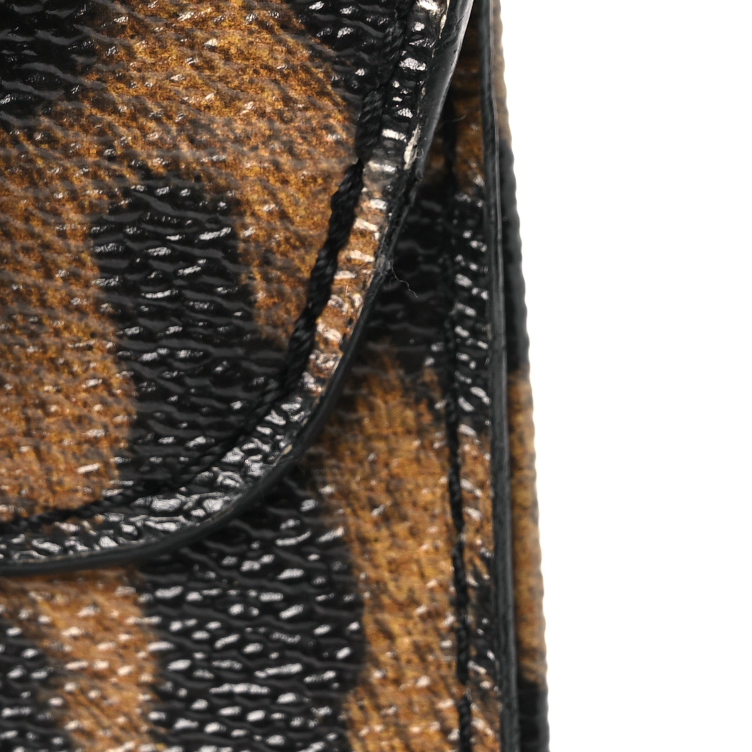 Louis Vuitton Calfskin Wild Animal Print Twist Shoulder Bag MM 10 of 11