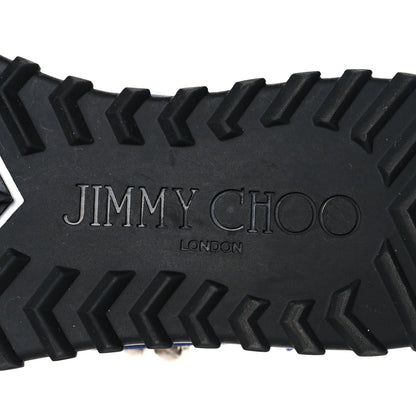Jimmy Choo Knit Crystal Pearl Verona Sneaker 36 Navy 7 of 9