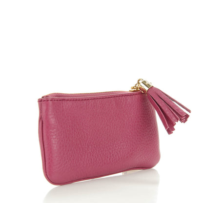 Gucci Pebbled Calfskin Soho Key Case Peonia Flower 3 of 7