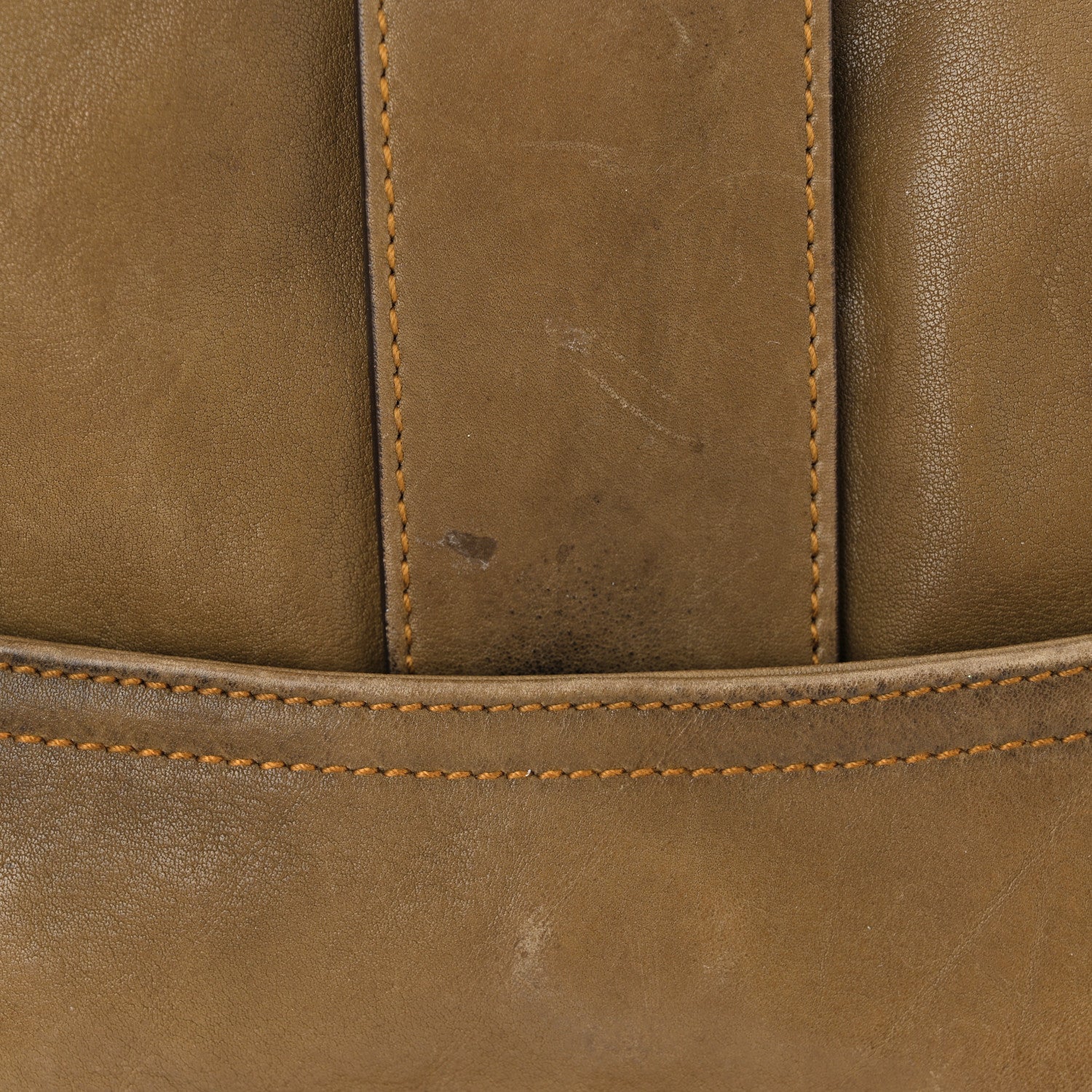 Christian Dior Calfskin Gaucho Double Saddle Bag Brown 15 of 16