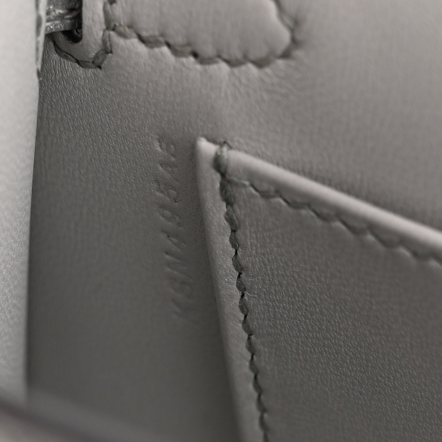 Hermes Metallic Chevre Chamkilight Mini Kelly Sellier 20 Argent 7 of 11