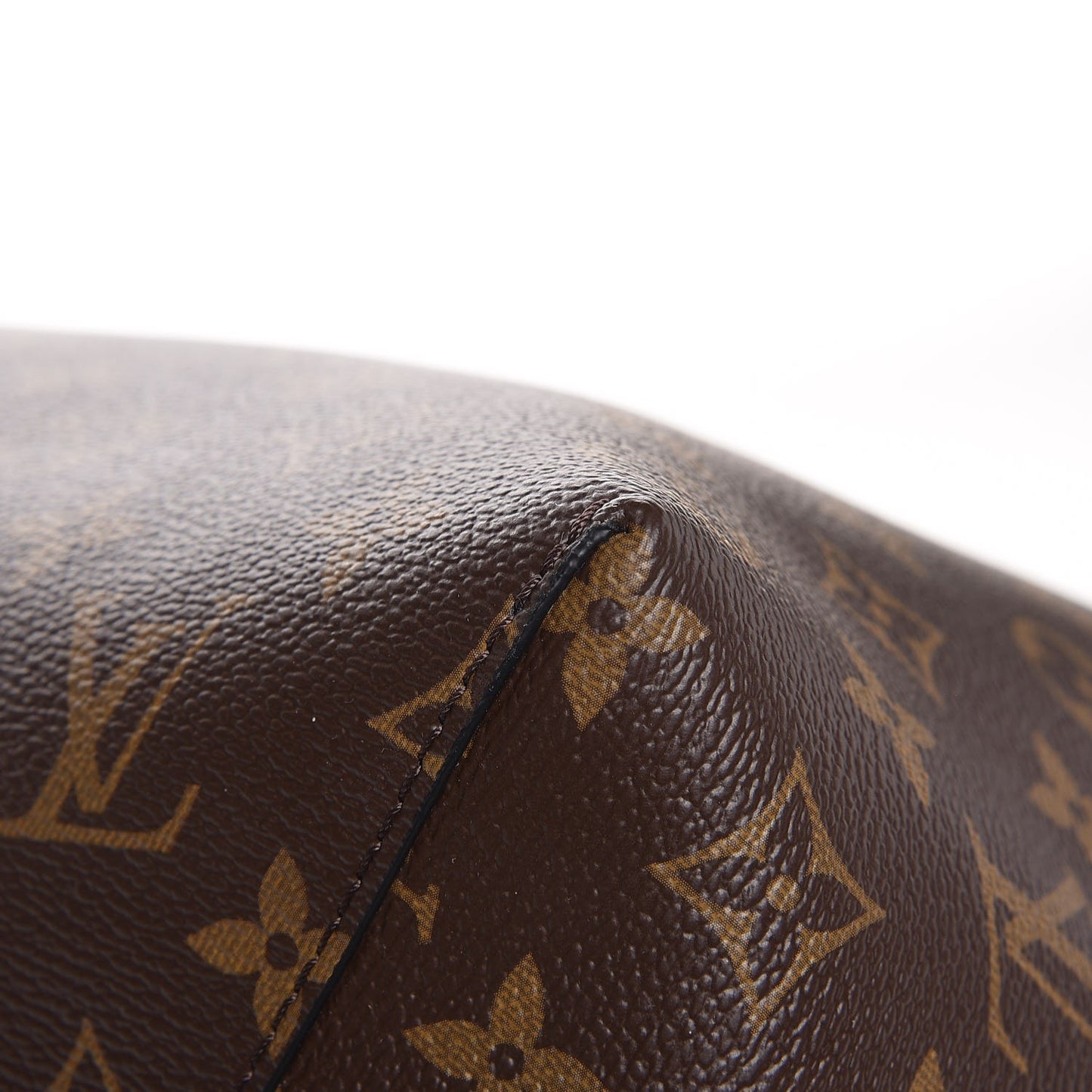 Monogram Flower Hobo Black