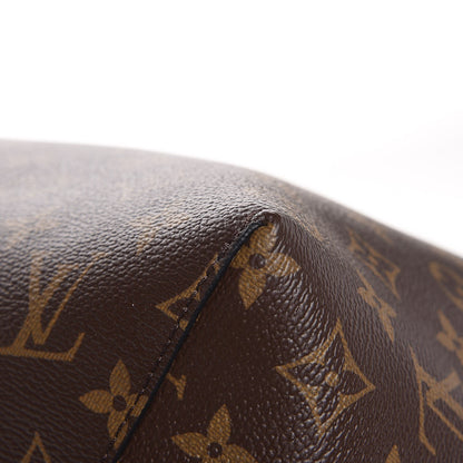 Louis Vuitton Monogram Flower Hobo Black 9 of 11